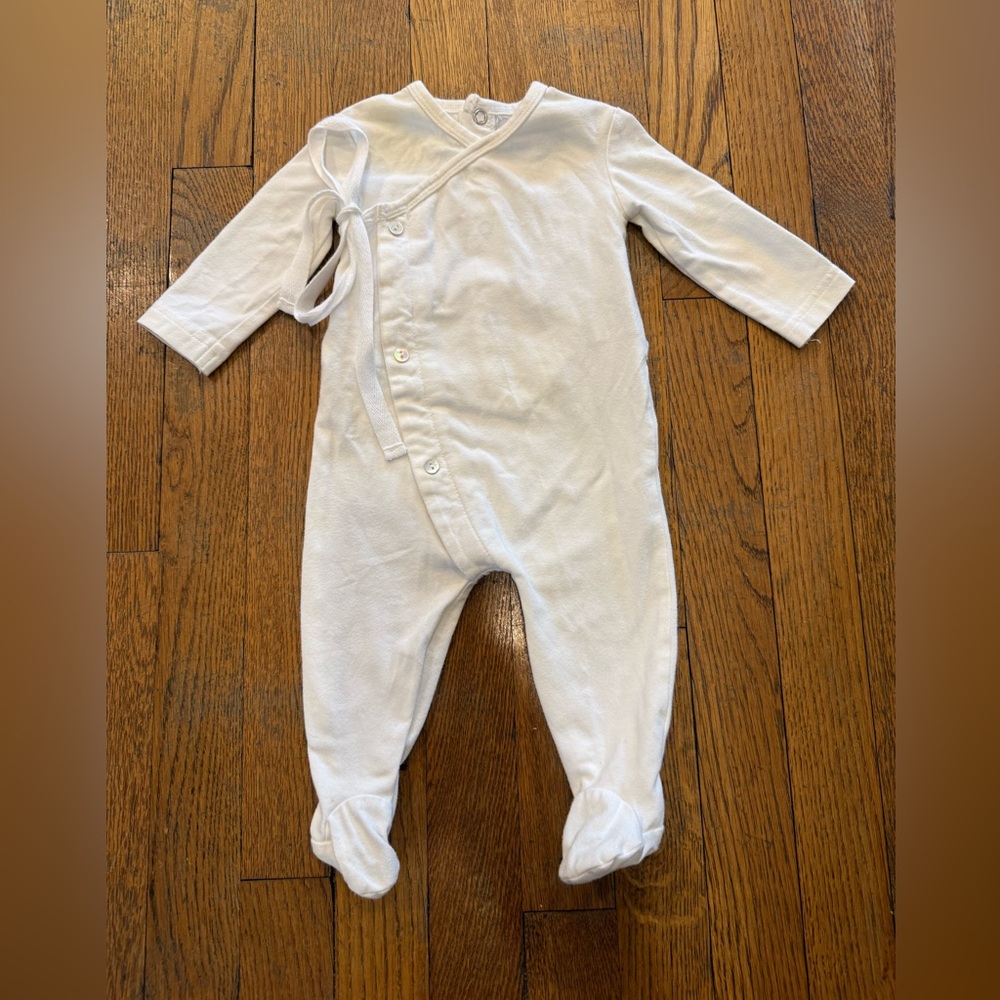 Kipp baby cream One-Piece footsie size 3m
